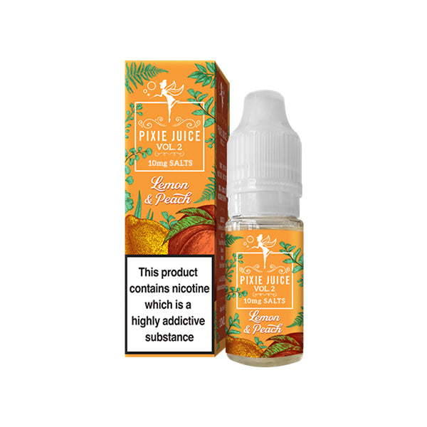 10mg Pixie Juice Volume 2 10ml Nic Salts (50VG/50PG) - Flavour: Vanilla Berry