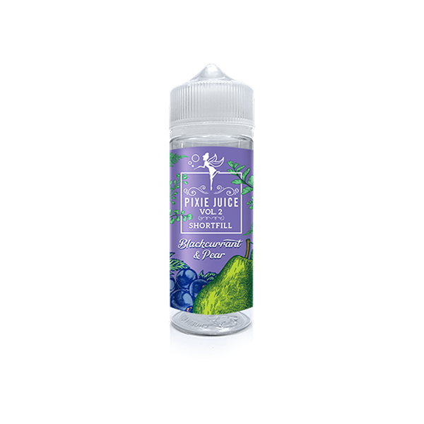 0mg Pixie Juice Volume 2 100ml Shortfill (70VG/30PG) - Flavour: Redcurrant & Gooseberry