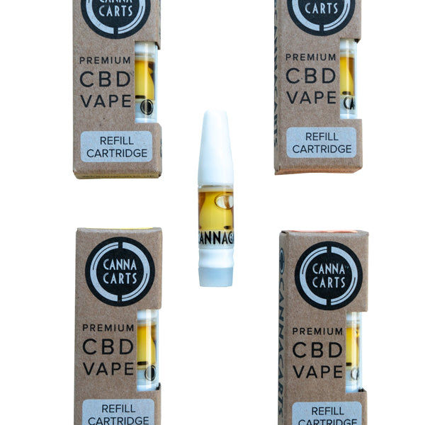 Cannacarts Premium CBD Vape Refill Cartridge - Flavour: Rainbow Belts