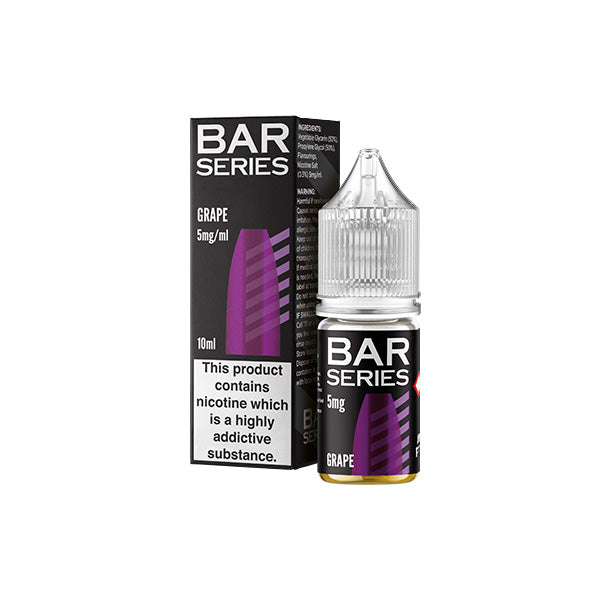 5mg Bar Series 10ml Nic Salts (50VG/50PG) - Flavour: Blueberry Cherry Cranberry