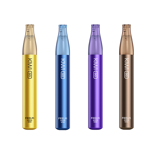 0mg Kiwi Go Disposable Vape 600 Puffs - Flavour: Mint Cream