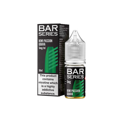 5mg Bar Series 10ml Nic Salts (50VG/50PG) - Flavour: Menthol