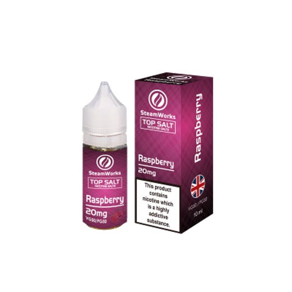 10mg Top Salt Fruit Flavour Nic Salts by A-Steam 10ml (50VG-50PG) - Flavour: Black Jack