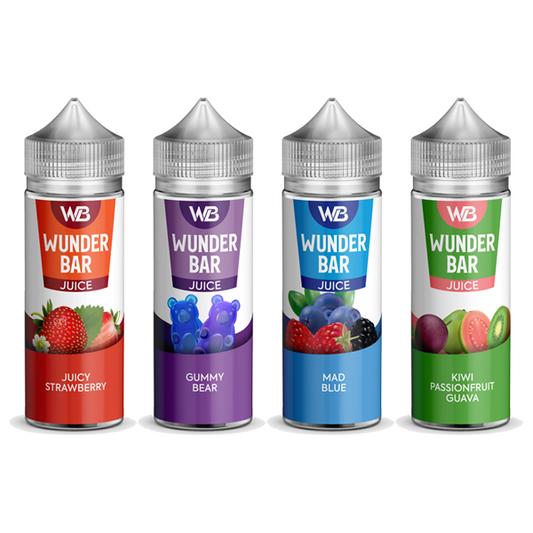 Wunderbar Juice 100ml Shortfill 0mg (50VG/50PG) - Flavour: Sweet Kandy
