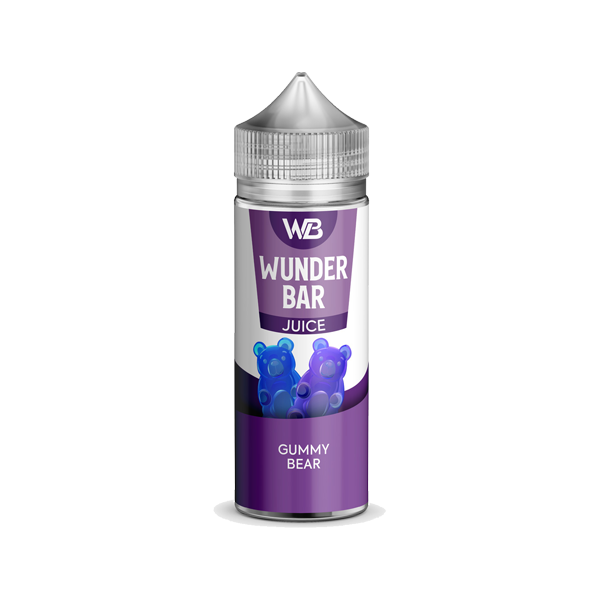 Wunderbar Juice 100ml Shortfill 0mg (50VG/50PG) - Flavour: Blue Raspberry Lemonade