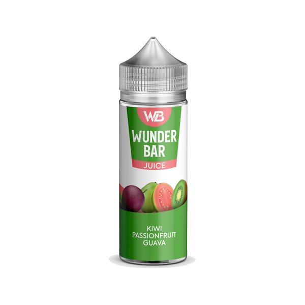 Wunderbar Juice 100ml Shortfill 0mg (50VG/50PG) - Flavour: Juicy Strawberry