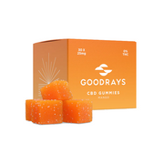 Goodrays 750mg CBD Gummies - 30 Pieces - Flavour: Raspberry