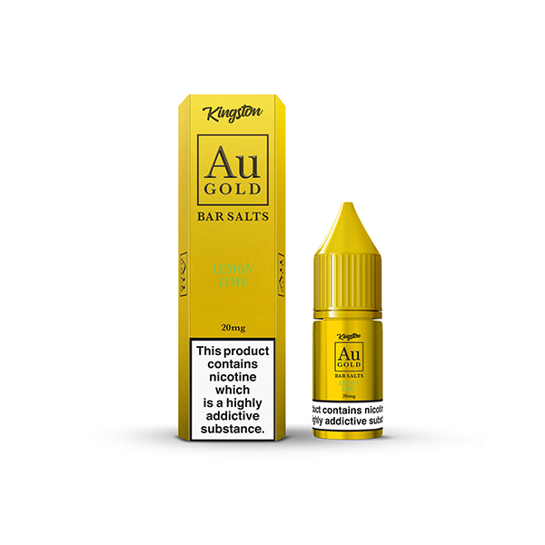 20mg AU Gold By Kingston Nic Salt 10ml (60VG/40PG) - Flavour: Watermelon Lime Mint