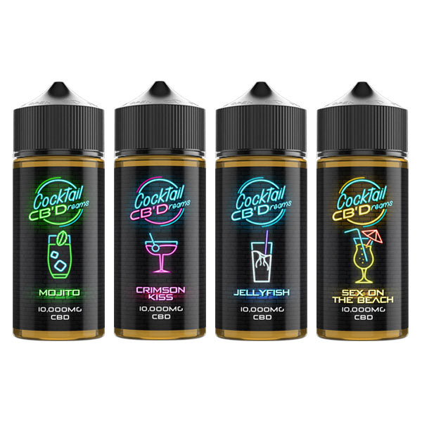 Cocktail CB'Dreams 10000mg CBD E-liquid 120ml (70PG/30VG) - Flavour: Mojito