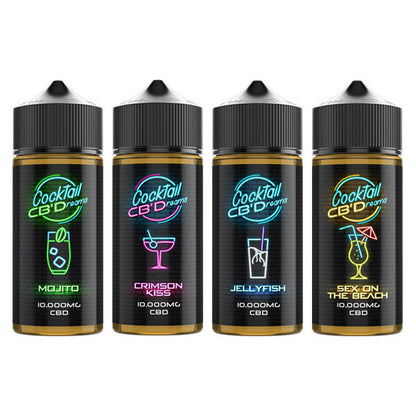 Cocktail CB'Dreams 10000mg CBD E-liquid 120ml (70PG/30VG) - Flavour: Mojito