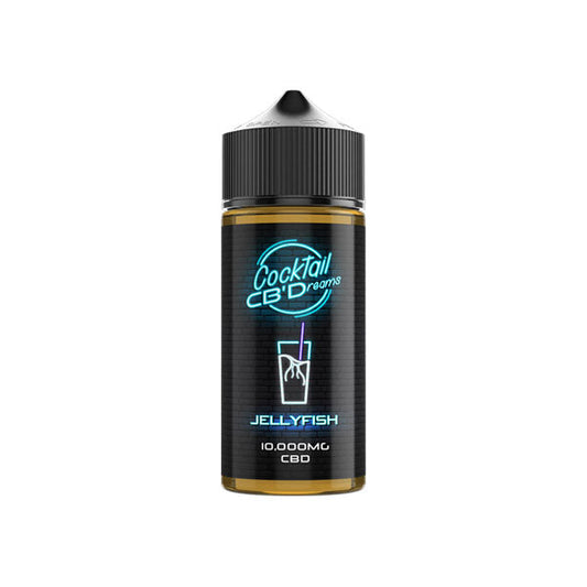Cocktail CB'Dreams 10000mg CBD E-liquid 120ml (70PG/30VG) - Flavour: Jellyfish