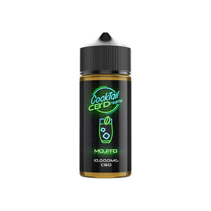Cocktail CB'Dreams 10000mg CBD E-liquid 120ml (70PG/30VG) - Flavour: Jellyfish