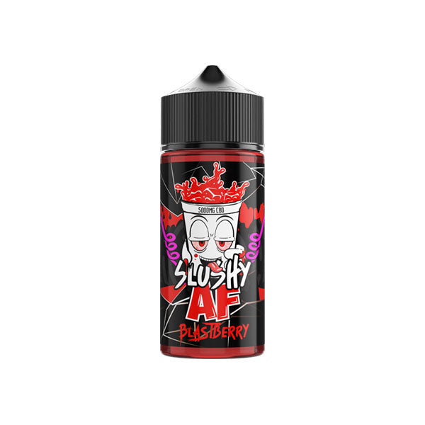 Slushy AF 5000mg CBD E-liquid 120ml (70PG/30VG) - Flavour: Bluegasm