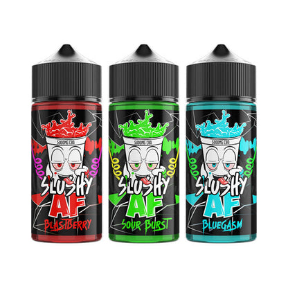 Slushy AF 5000mg CBD E-liquid 120ml (70PG/30VG) - Flavour: Bluegasm