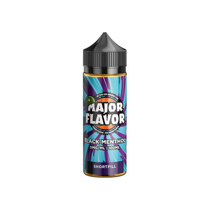 Major Flavor 100ml Shortfill 0mg (70VG/30PG) - Flavour: Kandy Kane