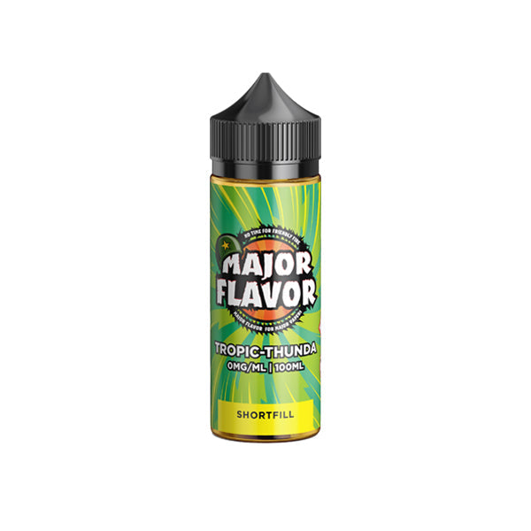 Major Flavor 100ml Shortfill 0mg (70VG/30PG) - Flavour: Jolly-Apple