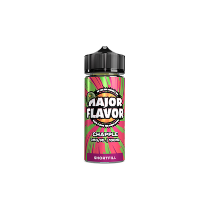 Major Flavor Reloaded 100ml Shortfill 0mg (70VG/30PG) - Flavour: Lime Cola