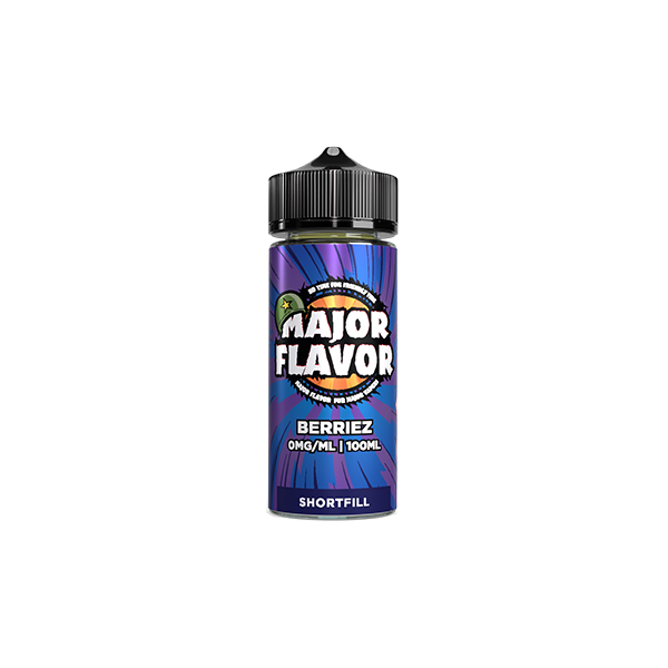 Major Flavor Reloaded 100ml Shortfill 0mg (70VG/30PG) - Flavour: Purple