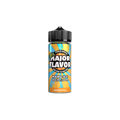 Major Flavor Reloaded 100ml Shortfill 0mg (70VG/30PG) - Flavour: Berriez
