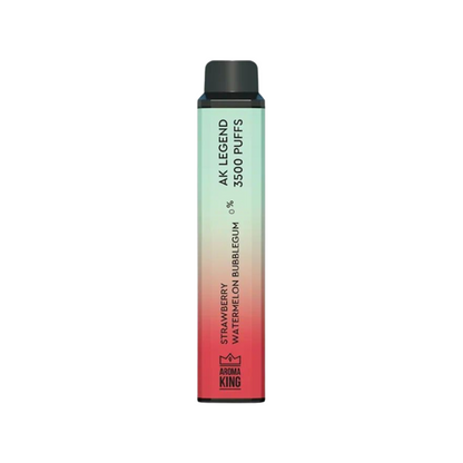 0mg Aroma King Legend Disposable Vape Device 3500 Puffs - Flavour: Watermelon Ice