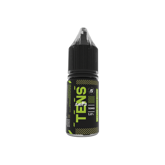 20mg Tens Salts 10ml Nic Salts (50VG/50PG) - (Full Box) Pack Of 10 - Flavour: Key Lime Cookie Butter