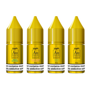 10mg AU Gold By Kingston Nic Salt 10ml (60VG/40PG) - Flavour: Golden Gummy Bear