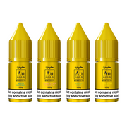 10mg AU Gold By Kingston Nic Salt 10ml (60VG/40PG) - Flavour: Watermelon Lime Mint