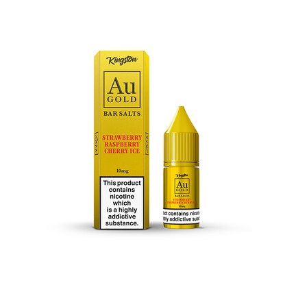 10mg AU Gold By Kingston Nic Salt 10ml (60VG/40PG) - Flavour: Tropical Mango