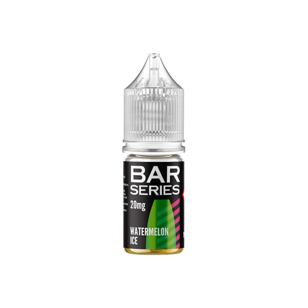 20mg Bar Series 10ml Nic Salts (50VG/50PG) - Flavour: Strawberry Watermelon Bubblegum