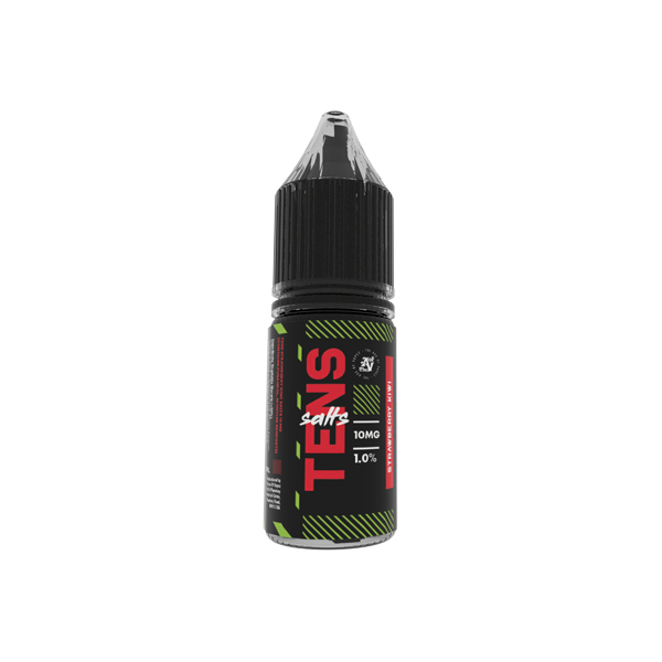10mg Tens Salts 10ml Nic Salts (50VG/50PG) - (Full Box) Pack Of 10 - Flavour: Watermelon Chill