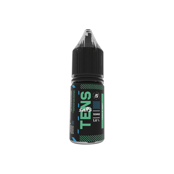 5mg Tens Salts 10ml Nic Salts (50VG/50PG) - (Full Box) Pack Of 10 - Flavour: Key Lime Cookie Butter