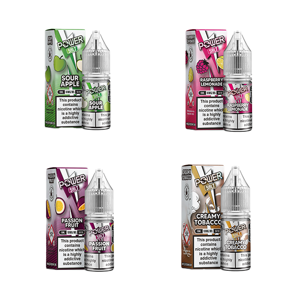 10mg Juice N Power Power Salts 10ml (50VG/50PG) - Flavour: Blueberry Pomegranate