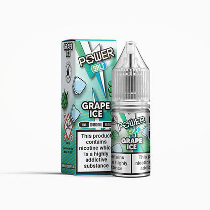 10mg Juice N Power Power Salts 10ml (50VG/50PG) - Flavour: Sour Apple