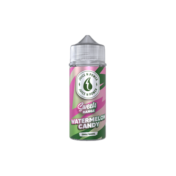 0mg Juice N Power Shortfills 100ml (70VG/30PG) - Flavour: Carmel Milkshake