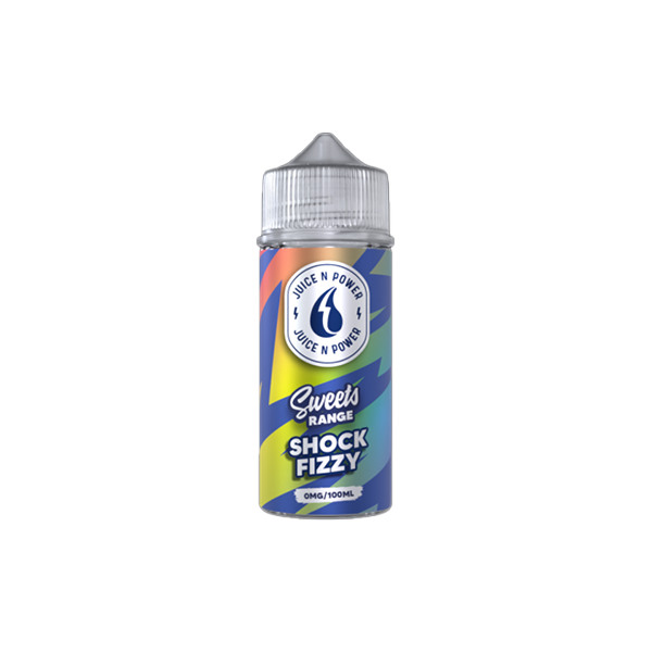 0mg Juice N Power Shortfills 100ml (70VG/30PG) - Flavour: Mango Medley