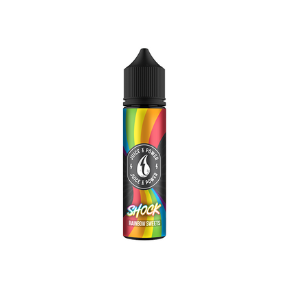 0mg Juice N Power Shortfills 50ml (70VG/30PG) - Flavour: Red Apple Slices
