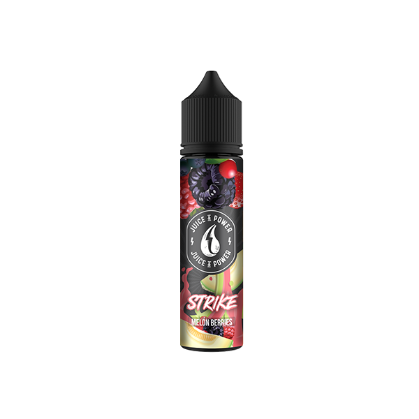 0mg Juice N Power Shortfills 50ml (70VG/30PG) - Flavour: Rainbow Sweets