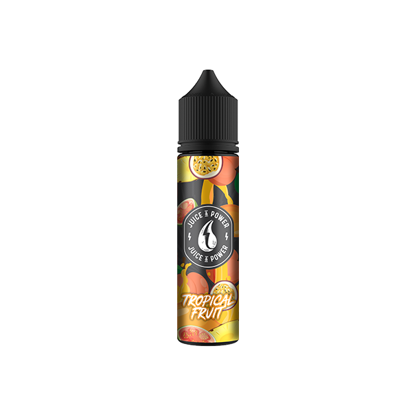 0mg Juice N Power Shortfills 50ml (70VG/30PG) - Flavour: Caramel Milkshake