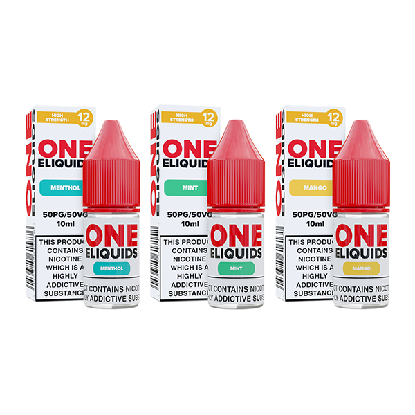 12mg One E-Liquids Flavoured Nic Shot 10ml (50VG/50PG) - Flavour: Dark Tobacco