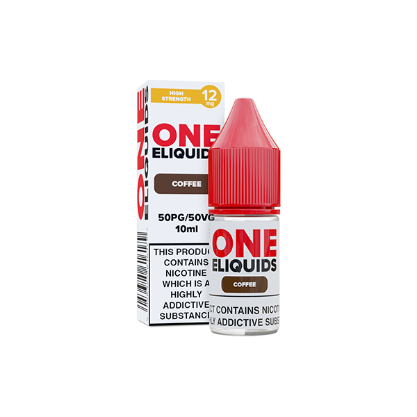 12mg One E-Liquids Flavoured Nicotine E-Liquid 10ml (50VG/50PG) - Flavour: Lemon