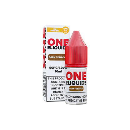 12mg One E-Liquids Flavoured Nicotine E-Liquid 10ml (50VG/50PG) - Flavour: Lemon