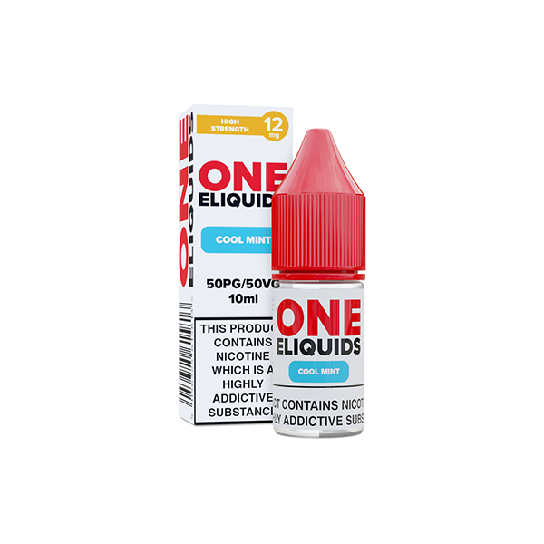 12mg One E-Liquids Flavoured Nicotine E-Liquid 10ml (50VG/50PG) - Flavour: Lemon