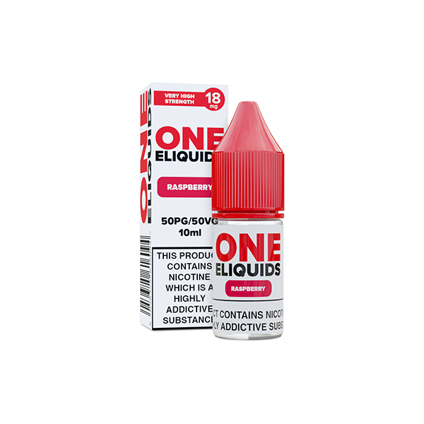 18mg One E-Liquids Flavoured Nic Shot 10ml (50VG/50PG) - Flavour: Mango