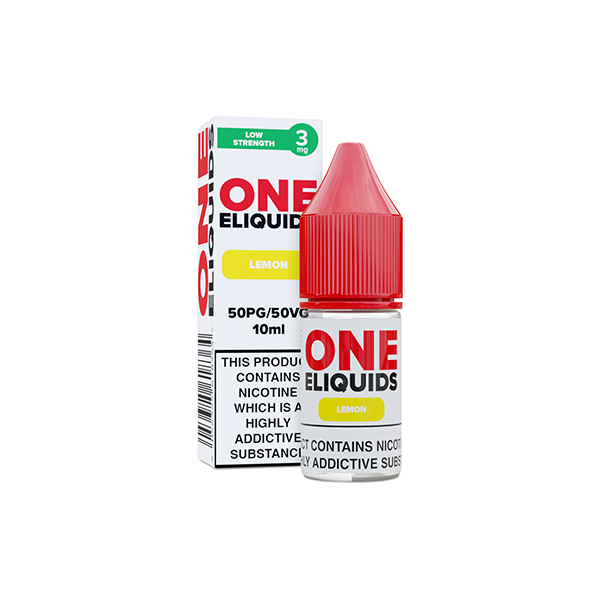 3mg One E-Liquids Flavoured Nic Shot 10ml (50VG/50PG) - Flavour: Tobacco