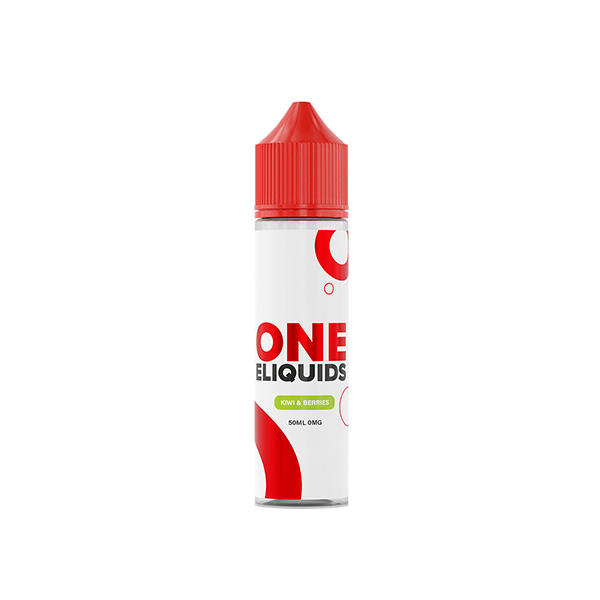 0mg One E-Liquids Shortfill 50ml (70VG/30PG) - Flavour: Iced Berries