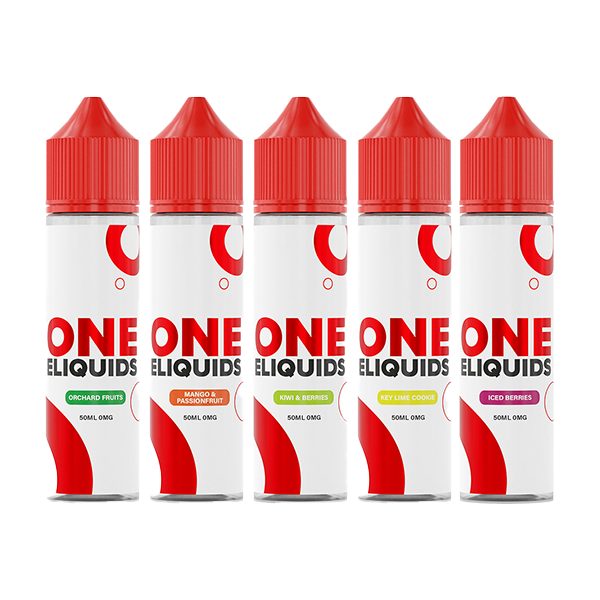 0mg One E-Liquids Shortfill 50ml (70VG/30PG) - Flavour: Blackjack