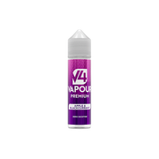 V4 Premium 50ml Shortfill 0mg (70VG/30PG) - Flavour: Rhubarb & Custard