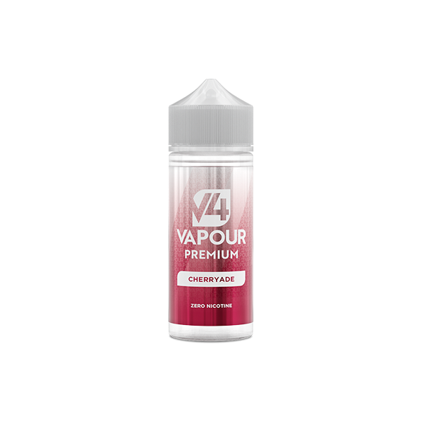 V4 Premium 100ml Shortfill 0mg (70VG/30PG) - Flavour: Vanilla Tart