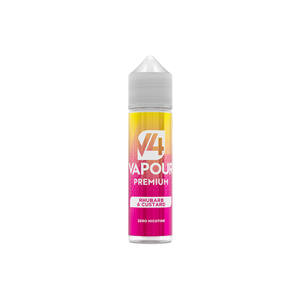 V4 Premium 50ml Shortfill 0mg (70VG/30PG) - Flavour: Watermelon & Berries