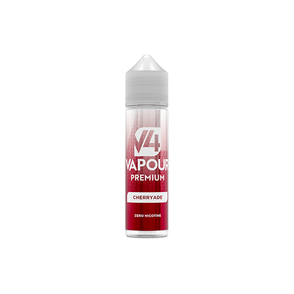 V4 Premium 50ml Shortfill 0mg (70VG/30PG) - Flavour: Strawberry Ice Cream